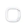 Hebilla Cuadrada Pintada de Colores Anilla de Resorte DIY Accesorios para Joyería de Aleación Llavero Anilla de Resorte Hebilla Versátil para Colgar Hebilla de Bolso