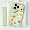 Adecuado para Funda de Teléfono Móvil Apple 17 Nicho Artístico Iphone17Pro Refrigeración 17Air Pequeño Transparente Estrella de Mar Bolsa de Frutas