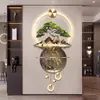 Nueva decoración de porche pintura pasillo pasillo sala de estar sentido de alto nivel pared de fondo mural pintura acrílica iluminación LED
