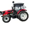 Trator Diesel de Alta Potência Todo-o-Terreno 1804 para Trabalho Agrícola e Transporte de Engenharia, Trator de Rodas Multifuncional de Dupla Finalidade com Tração nas Quatro Rodas