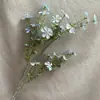 Simulación de flores silvestres pequeñas y coloridas flores artificiales bonsái de interior planta verde decoración paisajismo de bodas flores artificiales al por mayor