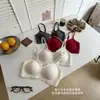 Sutiã rendado sem costura estilo francês com laço, sutiã de renda feminino com decote V, suporte macio e efeito push-up, versátil e adequado para o uso diário, modelo 151