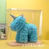 Estilo Boda Flor Eterna Unicornio Navidad Día de San Valentín Regalo Suministros para Floristería Oso Rosa de Espuma de Poliestireno