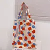 Hd3488 Bolsa de Chiffon com Pingente de Renda Floral Estilo Praia para Menina Doce Primavera e Verão Bolsa Fresca