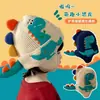 Gorro de Punto Pequeño de Dinosaurio para Niños con Protección para las Orejas Otoño e Invierno Cortavientos Cálido para Niños y Niñas Estilo Coreano Estilo Dibujos Animados Gorro Cortavientos
