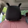 Capa de Encosto de Cabeça de Carro Desenho Animado Fofo Capa de Encosto de Cabeça de Carro Capa de Almofada Lombar de Carro Almofada de Carro Macia de Pelúcia Capa de Travesseiro de Pescoço