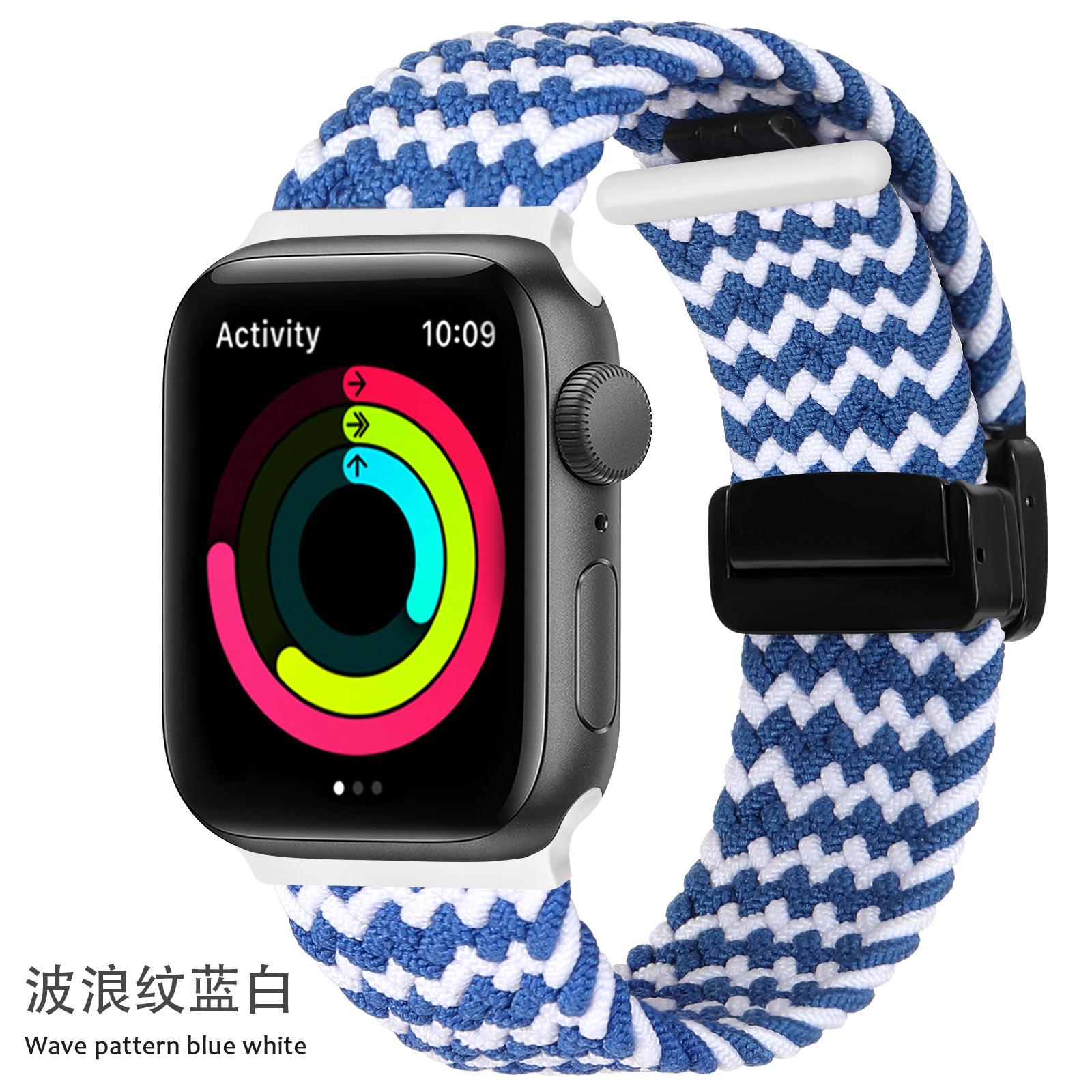 波浪纹蓝白