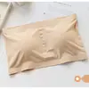 Top Tubo Sem Costura de Seda de Gelo Peça Única Feminino Anti-Exposição Sem Alças Versátil com Almofada Massageadora para o Peito