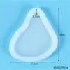 Moldes de Resina de Cristal para Rompecabezas de Corazón para Pareja y Otras Formas, Moldes de Silicona para Broches en Forma de Corazón, Resina, Etc.