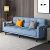 Cama sofa dobrável multifuncional, cama de solteiro simples de tecido de dupla finalidade para sala de estar, apartamento de aluguel, quarto, cama dobrável para espaços pequenos