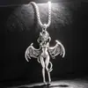 ¡Obertura Demoníaca! Collar de Murciélago Chica Sucubo Lindo de Dibujos Animados, Imprescindible para Fashionistas de Estilo Callejero Punk Oscuro