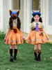 Fantasia Cosplay Judy Nick Raposa Zootopia para Meninas Bebê Lolita Princesa Vestido Bufante