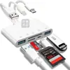 Adecuado para Teléfonos Móviles Huawei Adaptador Tipo-C Dos en Uno Carga OTG Conexión USB 3.0 Teclado Ratón para Uso de Oficina