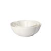 Tigela de cerâmica criativa em formato de flor para jantar, tigela de sobremesa infantil, tigela pequena de cerâmica branca pura, tigela de sopa para família de três, tigela de vegetais