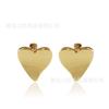 Arete Pequeño de Circonio Chapado en Oro de 18K Arete de Diamante Flash Aretes de Hebilla para la Oreja Pequeño Amor Estrella de Cinco Puntas para Mujer