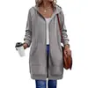 Amazon Sudadera con Cremallera para Mujer Sudaderas Largas Holgadas Forro Polar Informal Chaqueta Abrigo Otoño 2025