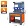 Banco de trabajo para máquina herramienta CNC, Banco de trabajo de inspección para máquina de taladrado y roscado, Mesa de almacenamiento, Mesa de materiales para taller