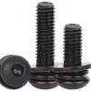 Tornillos Hexagonales de Combinación Triple con Cabeza Semiredonda Grado 10.9, Tornillos Hexagonales de Combinación Triple con Cabeza Plana M3M4M5M6M8