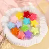 Colgante de Estrella de Cinco Puntas Color Caramelo Acrílico Llavero DIY Cadena para Teléfono Móvil Collar Colgante para Bolsa Joyería Accesorios