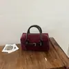 Elegante bolso de bolos de bloques de color de alta calidad para mujer, un bolso de hombro que también se puede llevar cruzado, nuevo bolso tote casual y elegante otoño 2026