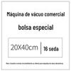 Saco a vácuo de grau alimentício vácuo nylon alimento fresco plástico transparente liso compressão armazenamento selado saco a vácuo