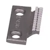 Placa de Agulha Dentes Específicos para Máquina de Costura 12438 Preto Branco 12436 Dentes Transfronteiriços