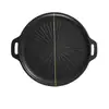 Sartén para Parrilla para Barbacoa al Aire Libre, Sartén Teppanyaki para Uso en Casa, Estufa de Casete para Barbacoa, Sartén Antiadherente Específica para Acampar