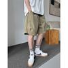 Verão Novo Estilo Workwear Shorts Masculino Moda Casual Exterior Design Sense All-match Marca da moda Estilo americano Cinco comprimentos Calças Soltas