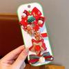Nuevo Pasador Navideño de Lazo Lindo para Niños Campana Alce Copo de Nieve Pinza de Pico de Pato Traje Regalo de Vacaciones para Estudiantes