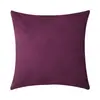 Funda de Almohada de Terciopelo de Color Sólido Más Vendida en Amazon Transfronteriza Funda de Cojín para Sofá de Casa Funda de Almohada para Cabecera Venta al por Mayor de Fábrica