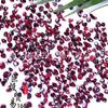 Adornos de grava de granate rojo natural para acuario, decoración de bonsái para peces, arte de uñas, fragmentos de gemas hechos a mano, ciencia popular para niños