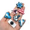 Tênis Criativo Nova Série Patinação Artística Sapatos Flower Hole Fivela Decorativa DIY Fivela de Sapato Removível Acessórios