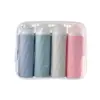 Conjunto de Garrafas de Silicone para Viagem 90ml para Viagens de Negócios, Shampoo, Gel de Banho, Tônico, Garrafas Portáteis para Viagem