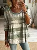 Moda Feminina Europeia e Americana 2026 Estilo Transfronteiriço: Top Vintage Patchwork de Renda com Gola Redonda, Único, Estiloso e Casual para o Verão