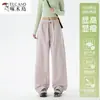 Calças Casuais Femininas Woodpecker Verão Outdoor Petite para Ir ao Trabalho Esportivas 2026 Novas Versáteis Leves Longas