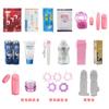 Meixing Anillo de Bloqueo de Látex de Color Transparente Juguete Sexual Productos para Adultos Accesorios Interactivos para Parejas