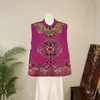 Chaleco con Bordado Pesado Estilo Chino Nuevo Zhi Li Nube Ruyi Hombro Otoño 2026 Nuevo Modelo Chaleco de Mujer Lujoso y Elegante