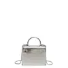 Nova Bolsa de Ombro da Moda de Alto Valor para o Início da Primavera 2026 Bolsa de Mão Mini Chique Tendência Bolsa com Corrente de Acrílico Brilhante