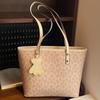 Nova Moda de Verão 2026 Bolsa Versátil para o Dia a Dia para Mulheres, Bolsa de Ombro Clássica Estampada de Grande Capacidade, Bolsa Tote Casual