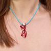 Collar Colgante Creativo de Gato KT para Mujer Cadena Larga para Suéter Accesorios para el Cuello Lindos de Nicho Versátil