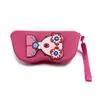 Estuche de Silicona para Gafas Nuevo Producto Transfronterizo Portátil Moda DIY Estuche Protector para Gafas de Sol Bolsa Colgante Bolsita para Gafas
