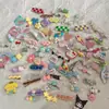 Pedido Mínimo de 50 Peças~ Scrunchies, Scrunchies Grandes, Elásticos de Cabelo, Flores de Cabelo, Acessórios de Cabelo Versáteis, Scrunchies Simples para Rabo de Cavalo, Acessórios de Cabelo de Tecido