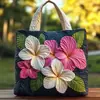 2026 Nueva Serie Estilo Hawaiano Estampado Digital Bolso de Hombro Acolchado de Moda