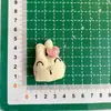 Accesorios Lindos de Conejito de Dibujos Animados Estilo Coreano, Decoraciones para Zapatos y Sombreros, Bufandas, Calcetines, Dulces Decoraciones de Tela para Niños