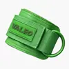 Valeo Fitness - Hebilla de tobillo para entrenamiento de piernas, entrenador de cadera, anillo para pies, correa para leggings, cinturón elástico, pórtico para tobillo