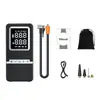P023 Bomba de Pneu Elétrica Mini Portátil para Bicicleta Display Digital Sem Fio Inflador Automático para Futebol Montado em Carro