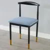 Silla de Comedor para Uso Doméstico, Nueva Silla Simple de Hierro Forjado con Forma de Cuerno, Taburete de Ocio para Estudio, Silla de Comedor Comercial de Imitación de Madera Maciza con Respaldo