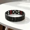 Popular Metal Transfronterizo Europeo y Americano Imán de Cobre Rojo Antiguo Pulsera Retro Fila Ancha Desmontable Pulsera de Pareja