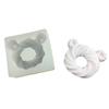 Porquinho Estrela Torrada Batata Coelho Donut DIY Assar Gesso Gota de Goma Abacaxi Urso Belisco Molde de Silicone