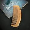 Venta al por mayor del fabricante Peine de Madera de Melocotonero Viejo Peine de Luna Peine con Mango Peine de Dientes Finos Peine de Madera Engrosado Portátil para Uso en Casa Peine para el Cabello para el Cuidado del Cabello